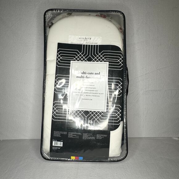 DOCK A TOT DELUXE Deluxe La Vie en Rose Floral Roses Dockatot 0-8 Months - Picture 2 of 11